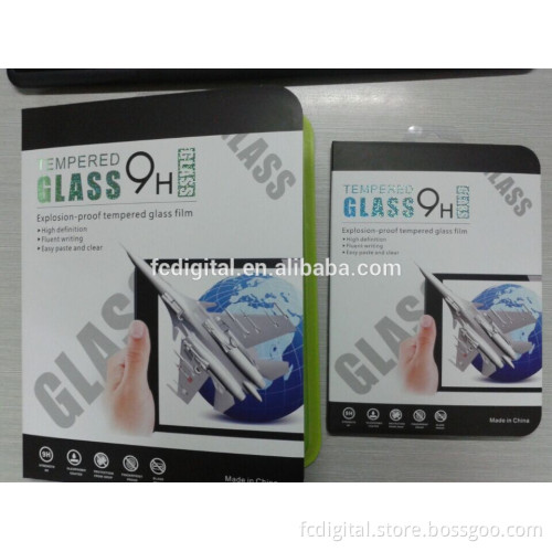 Tablet glass screen protector with carton package